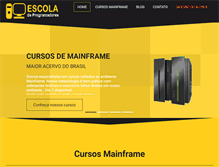Tablet Screenshot of escoladeprogramadores.com.br